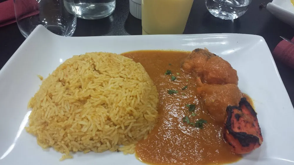 Byriani Et Poulet Curry Chicken